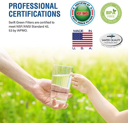 Swift Green Filters SGF-96-08 CTO-S Compatible Commercial Water Filter for EV9618-36, EV9617-22,Cartridge: 2CB-GW 2CB5-S, Made in USA - Image 3