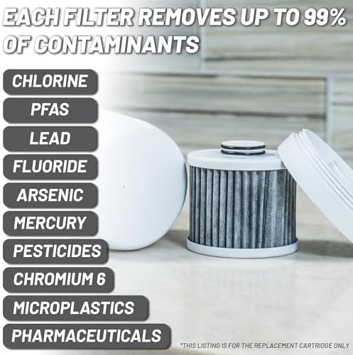 Epic Water Filters Pure XP REPLACEMENT CARTRIDGE ONLY/Compatible with Epic Pure Water Pitcher/Removes Fluoride, Lead, Forever Chemicals, Heavy Metals, Industrial Pollutants/Filters 100 Gallons - Image 2