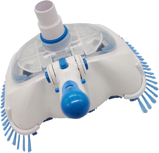 Pool Brush Head Vacuum Suction Head for Pool Cleaning Tool Spa Cleaning Equipment Wide Angle Bristles