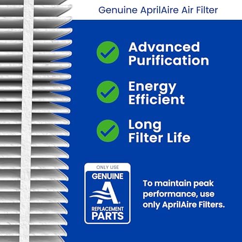 Genuine AprilAire 410 Replacement Filter for AprilAire Whole House Air Purifiers - MERV 11, Clean Air & Dust, 16x25x4 Air Filter (Pack of 4) - Image 3