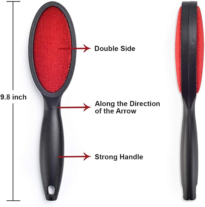 Layers 2 Pack Lint Remover 2 Sided Lint Brush, Travel Clothes Roller - Image 2
