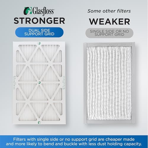 Glasfloss ZL 18x22x1 MERV 10 Pleated AC Furnace Air Filters. 4-Pack - Image 4