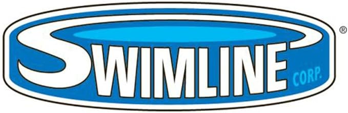 SWIMLINE HYDROTOOLS Pool Pole Accessories Hand Leaf Skimmer Net For Pools & Spas | Integrated Pool Pole & Pool Net | Wide Pool Skimmer Net | 1FT Integrated Aluminum Handle | Easy Pool Cleaning