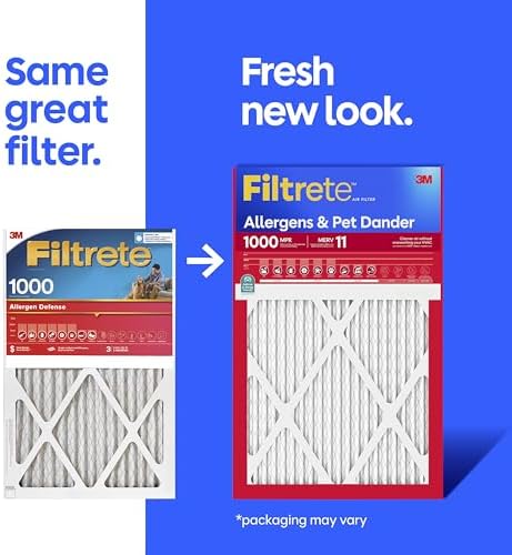 Filtrete 14x25x1 Air Filter, MERV 11, MPR 1000, 2 HVAC Filters - Image 2
