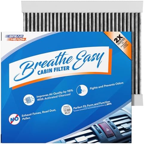 Spearhead Odor Defense Breathe Easy AC & Heater Cabin Air Filter (BE-810) by SPEARHEAD