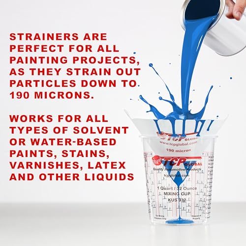 TCP Global - 190 Micron Filter Tips Ultra-Fine Paint Strainer, Case of 1000 - Image 4