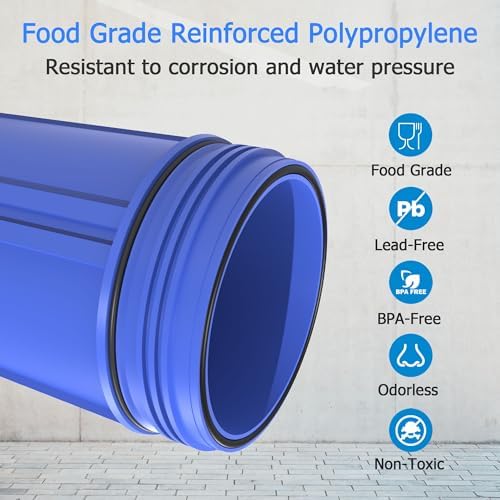 WHB20 Whole House Water Filter Housing Fit 20"x4.5" Sediment etc Filters - Image 3