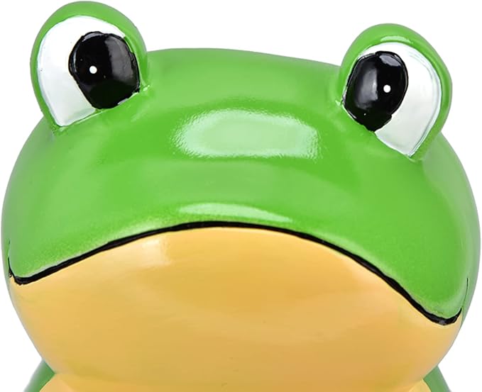 Toilet Plunger and Brush Set, Frog Shape Toilet Brush Stand with Toilet Brush, Standing Toilet Brush Set for Bathroom Cleaning
