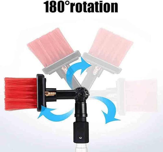 12ft-36ft Adjustable Window Cleaning Pole | Water Fed Telescopic Brush | Extendable Roof Cleaning Tools for Conservatories & High Windows | Professional Window Wash Kit