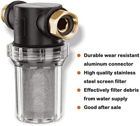 Twinkle Star Garden Hose Filter, Inline Water Hose Filter Attachment - Image 5