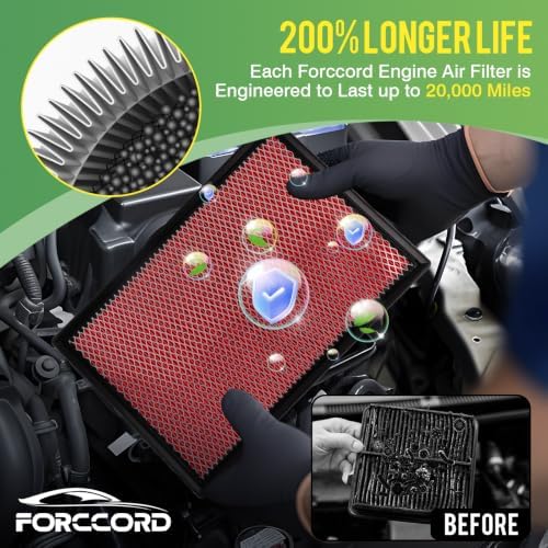 Cabin & Engine Air Filter Combo for 2011-2024 Dodge Ram 1500 (NOT 6.2L TRX) - Image 3