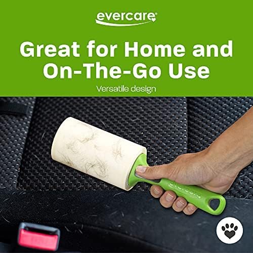 Evercare All Purpose Pet Hair Lint Roller,100 Sheets – Reusable Sticky Roller for Pet Hair,Cat & Dog-Hair Remover,Lint Remover,Pet-Hair-Remover for Furniture,Clothing & Cars,(Pack of 6) - Image 5
