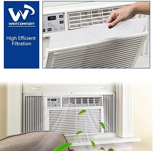Room Air Conditioner Filter Replacement, 24" x 15" x 1/4" for Window Air Conditioning Unit, Cut-to-fit Window AC Filters - Image 5