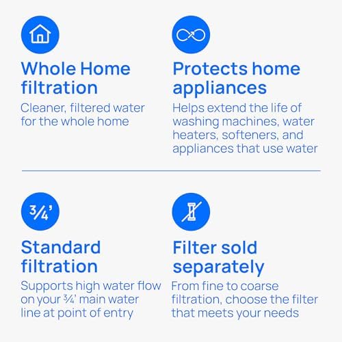 Culligan Whole House Water Filter System - for 3/4" Pipes, Fits 10 x 2.5 in - Image 6