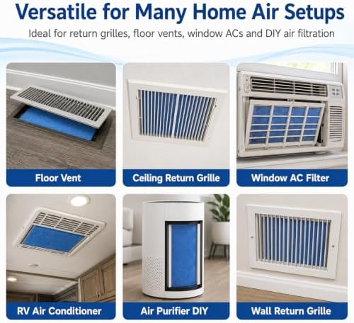 Air Vent Filters Roll, 12" x90" Cut to Fit Air Filter - Image 6