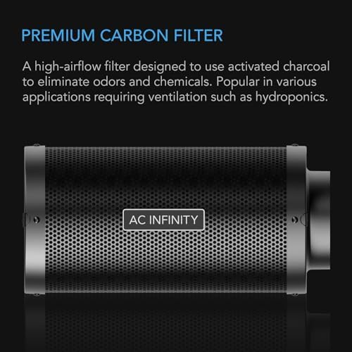 AC Infinity Air Carbon Filter 10" with Premium Australian Virgin Charcoal - Image 2