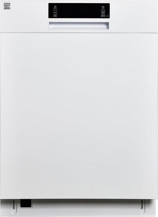 Kenmore 22-14582 24" Built-In Dishwasher - UltraWash, SmartWash, Sanitize Rinse, SmartDry, and Leak Detection - 14 Place Settings - 57 DBA - ENERGY STAR Certified - 24" - White