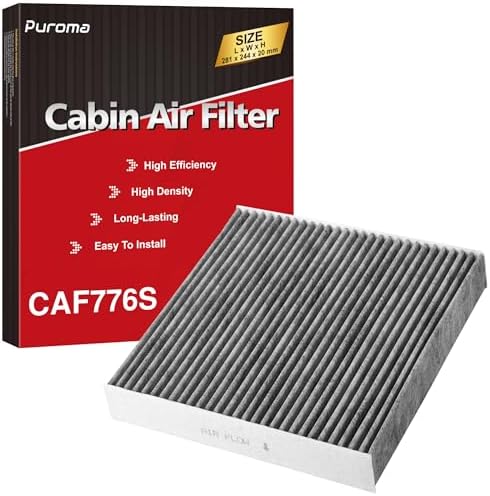 Puroma Cabin Air Filter Activated Carbon for CF11776 Nissan Infiniti JX35 by Puroma
