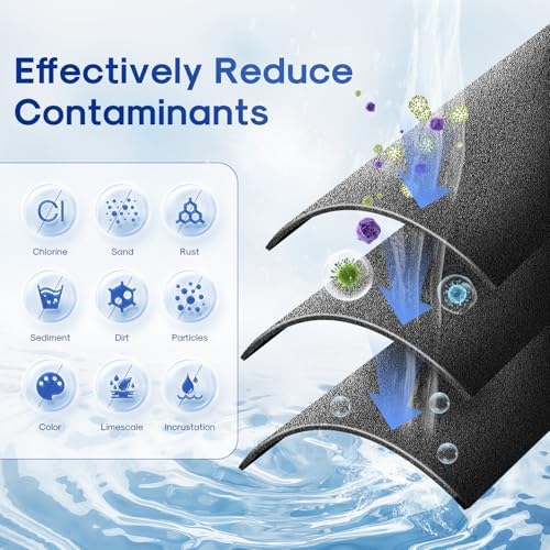 ICEPURE 10" x 4.5" Whole House Sediment Activated Carbon Water Filter 2Pack - Image 3