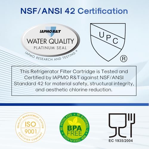 ICEPURE 10" x 2.5" Whole House Water Filter & RO 3-Stage Filter, Sediment & CTO Carbon Block Filters, NSF 42 Certified, Replacement for APEC ROES-50, iSpring RCC7AK, Express Water RO System, 3 Pack - Image 2