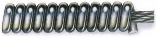 GENERAL WIRE SPRING GIDDS-214102 Pipe Cleaners Drain Cleaning Cable 1/4" x 25', With El Basic Plug Head - 214102