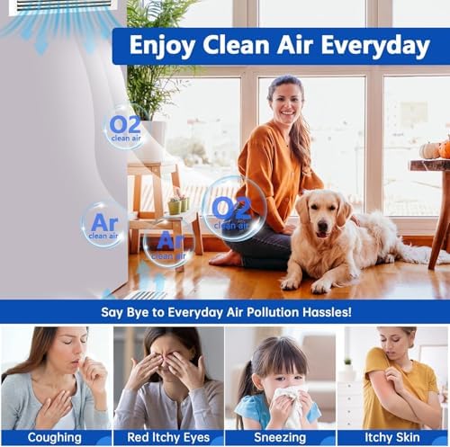Air Vent Filters,16"x140"Cut to Fit Air Filter Material (100+Filters),MERV 8 Electrostatic Air Vent Filter for Home Floor, Grilles, Ceiling, HVAC Furnace Vents, With 48PCs Adhesive Hook Tape - Image 5