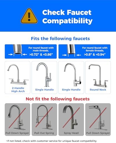 Waterdrop CTF-06 Water Filter for Sink Faucet with Filter Life Reminder - Image 3