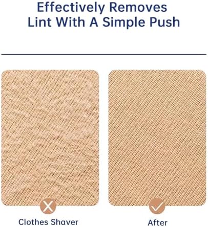 Fabric Shaver Rechargeable, Electric Lint Remover for Clothes & Furniture, Sweater Shaver & Pilling Remover, Depiller with 2 Extra Blades Included, Lint Shaver for Clothing - USB Charge - Image 2
