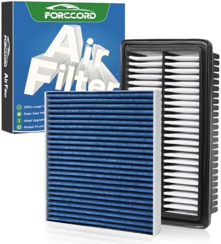Engine & Cabin Air Filter Fit for 2020-2026 Hyundai Venue 1.6L by Forccord