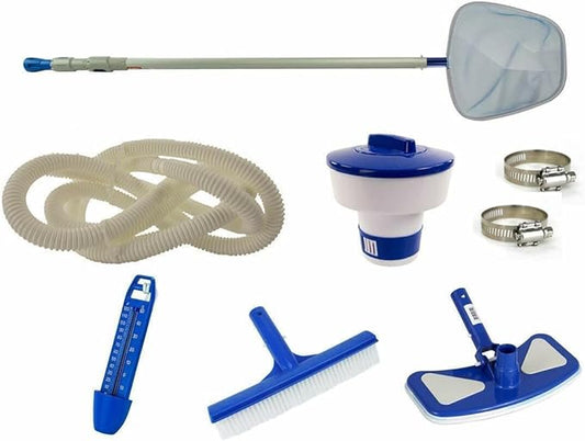 GeRRiT Replacement for Deluxe Swimming Pool Cleaning Maintenance Kit for Above Ground Pools