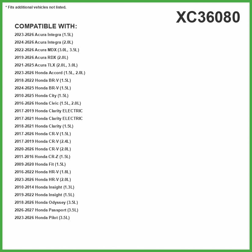 ECOGARD XC36080 Premium Cabin Air Filter | Fits 2017-2026 Honda CR-V 1.5L; 2016-2026 Civic 1.5L, 2.0L; 2016-2022 HR-V 1.8L; 2018-2026 Odyssey 3.5L; 2023-2027 Pilot 3.5L - Image 2