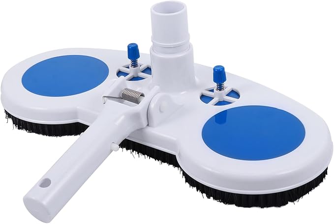 2pcs Pool Cleaning Suction Head Plastic Pool Cleaning Tool for Debris Removal Compatible Suction Machines for Above Ground Inground