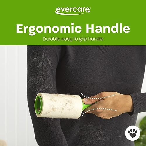 Evercare All Purpose Pet Hair Lint Roller with 2 Refills,180 Sheets –Reusable Sticky Roller for Pet Hair,Cat & Dog_Hair Remover,Lint Remover,Pet_Hair_Remover for Furniture,Clothing & Cars (Pack of 6) - Image 6