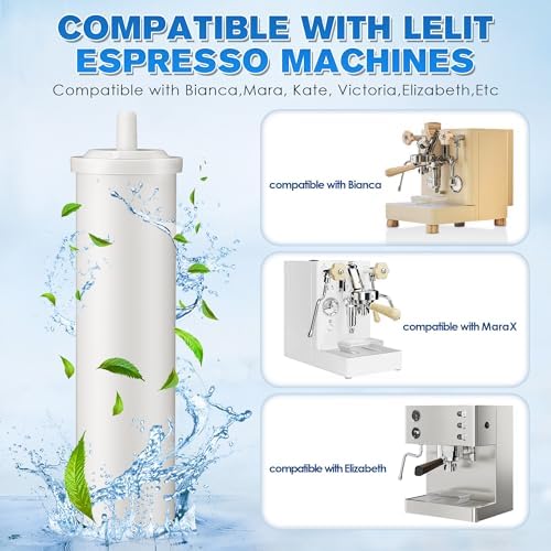 70L Cationic Resin Filter Compatible with LELIT PLA930M Espresso Machines, Upgraded Cationic Water Softeners for Tank, Removes Calcium & Magnesium, Releases Sodium, Prevents Limescale, White - Image 3