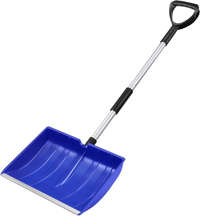 SUPVOX Snow Shovel Ice Scraper Large Remover Tool for Winter Car and Driveway Cleaning