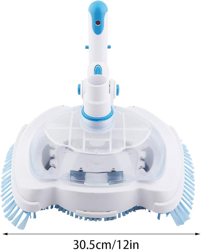 Professional Pool Vacuum Head Premium Durable Pool Cleaning Tool with High Density s for Swimming Ponds Aquariums PVC Material 12 Inch Width