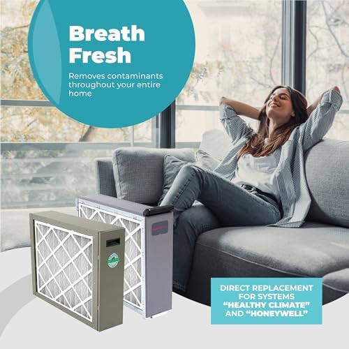 20x20x4 Air Filter Replacement MERV 11, FC100A1011 Pleated HVAC AC Furnace Filters with Wholesalehome Cleaning Cloth, 2-Pack (Actual Size: 19.94 x 19.75 x 4.38 Inches) - Image 4
