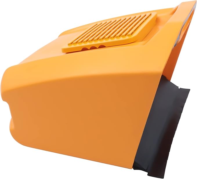 Industrial Floor Sweeper Machine 41" Hand Push Broom Large Area Outdoor Commercial Walk Behind Cleaning Tool With 14.5 Gal Trash Bin for Garage, Driveway, Hotel