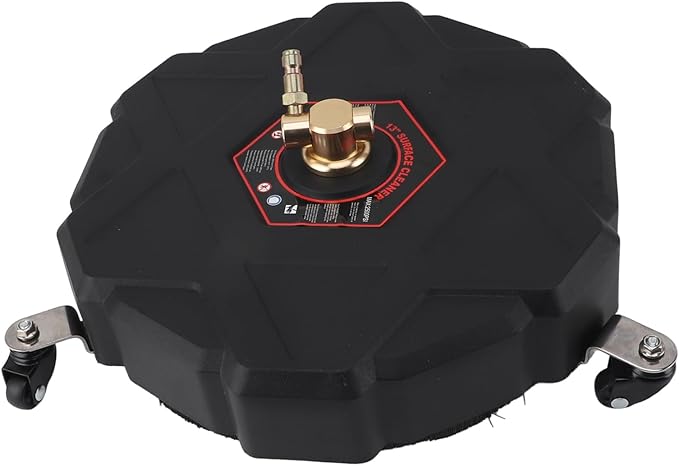 13-Inch Powerful Undercarriage Cleaner - 2500PSI High-Pressure Water Broom Driveways, Patios, Garage Cleaning