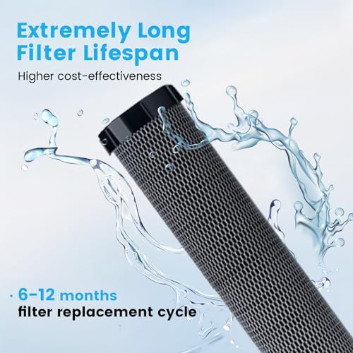 Vortopt ACF Replacement Filter Compatible with F8/F9 Countertop Water Filter,6-12 Months Lifetime,F8/F9 ACF. - Image 2