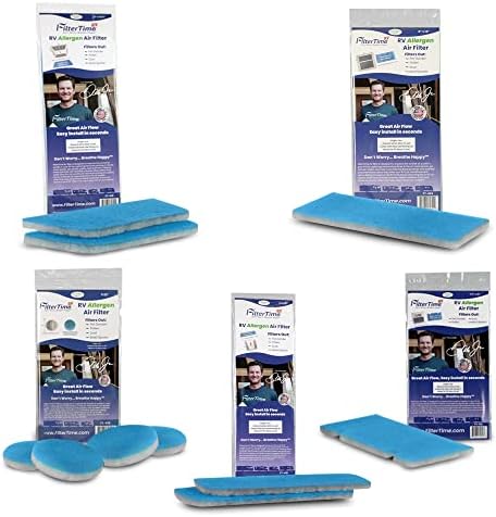 FilterTime RV FT-416 Allergen RV Air Filter 4”x16” AC Filter Replacement for Coleman Mach (2 filters per pack) - Image 4