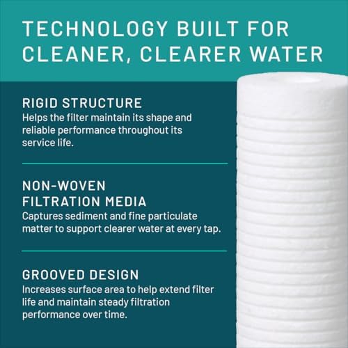 3M Aqua-Pure AP100 Series Whole House Water Filter Cartridge AP110, 2-Pack - Image 4