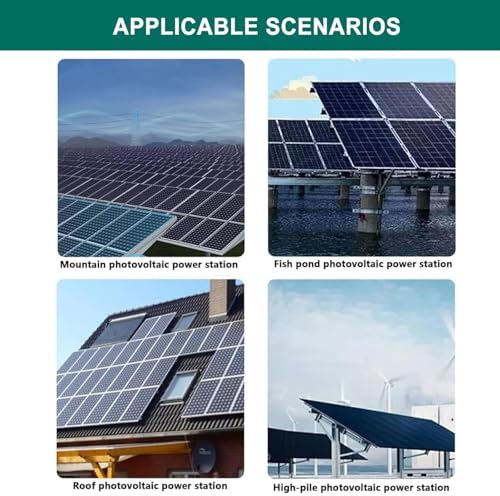 Automatic Solar Panel Cleaning Kit - 7.5m Water Fed Pole, Roller Brush Tool for Efficient Photovoltaic Panel Cleaning, Roof Water Brush for Easy Maintenance