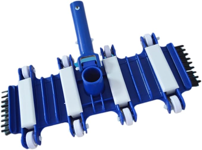 Swimming Pool Vacuum Head with Brushes 14-Inch Flexible Pool Cleaning Tool Heavy Duty Suction Brush