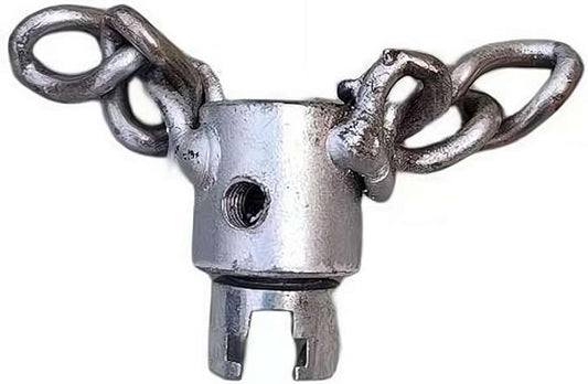 Flex-Shaft Sewer Descaling Chain, Heavy Duty Drain Clog Remover, Flex Shaft Sewer Cleaning Tool,Flexible Push Snake Cable for PVC Pipes, Toilets, Traps & Industrial Boilers