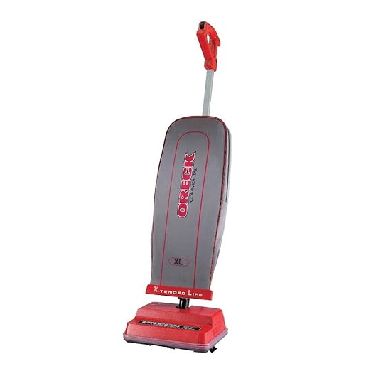 Oreck Commercial Professional Vacuum Cleaner, Bagged Upright Vac for Carpets and Hard Floor, Lightweight, High-Speed Double Helix Brush Roll, Powerful Vacuum Cleaners for Commercial Use