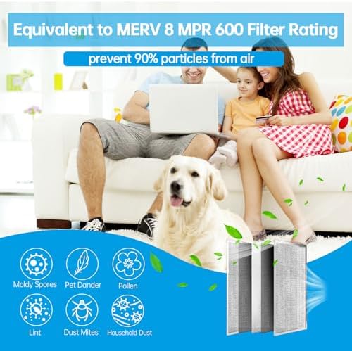 UBeesize 14x24x1 Reusable Electrostatic Air Filter HVAC AC Furnace Filter,MERV 8,Washable, Lasts a Lifetime,Permanent Air Filter,Breathe Fresher,Home And Office(Actual Size:13.38x23.38x0.82 Inch) - Image 5
