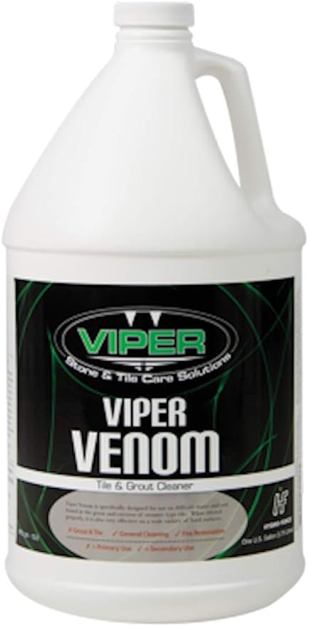 Viper Venom Alkaline Tile and Grout Cleaner Case of 4 gallons