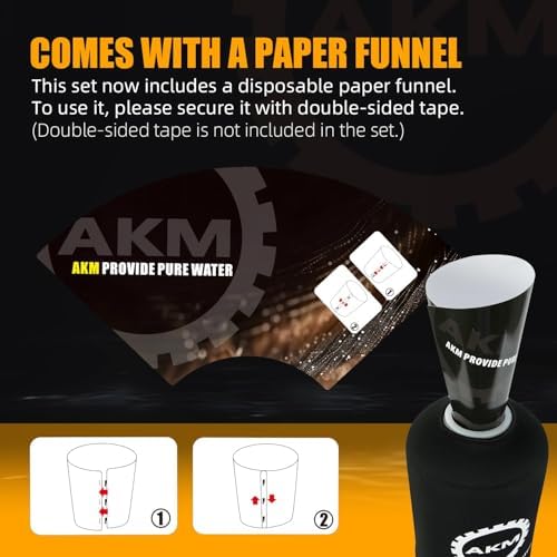 AKM Mixed Bed Deionized Di Resin Filter Fill, Use for Spotless Car Wash System Filter Change, 10 Liters, 0.35Cu.Ft (5 Liters x 2) - Image 5