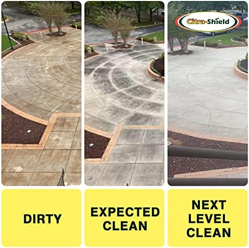 Outdoor - Concrete, Roof, Walls, Headstone, Deck, and Vinyl Siding Cleaner - RTU Outdoor Cleaner, Pack of 1